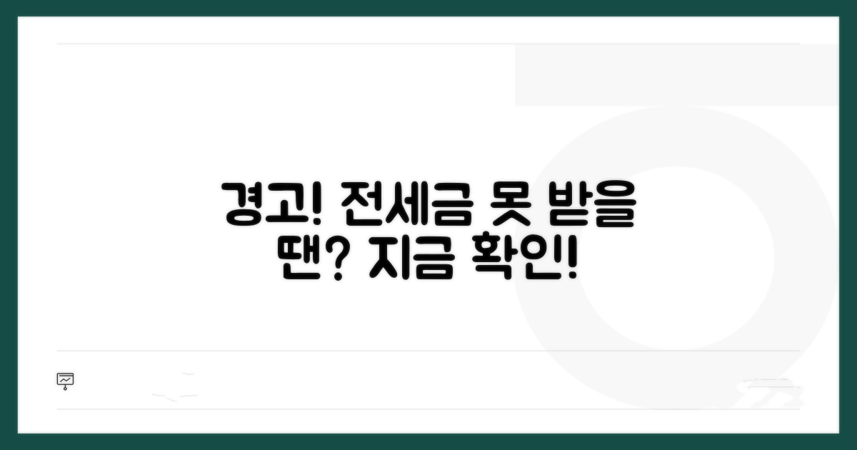 전세금 못 받을 때 대처법