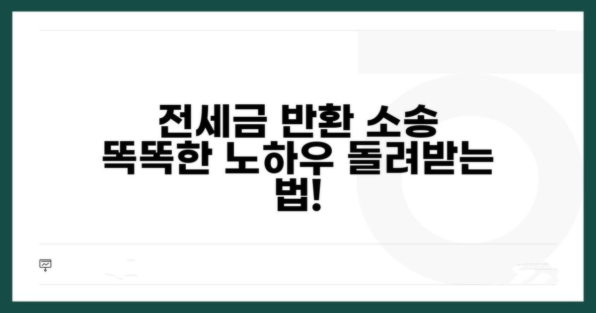전세 보증금 반환 소송 노하우