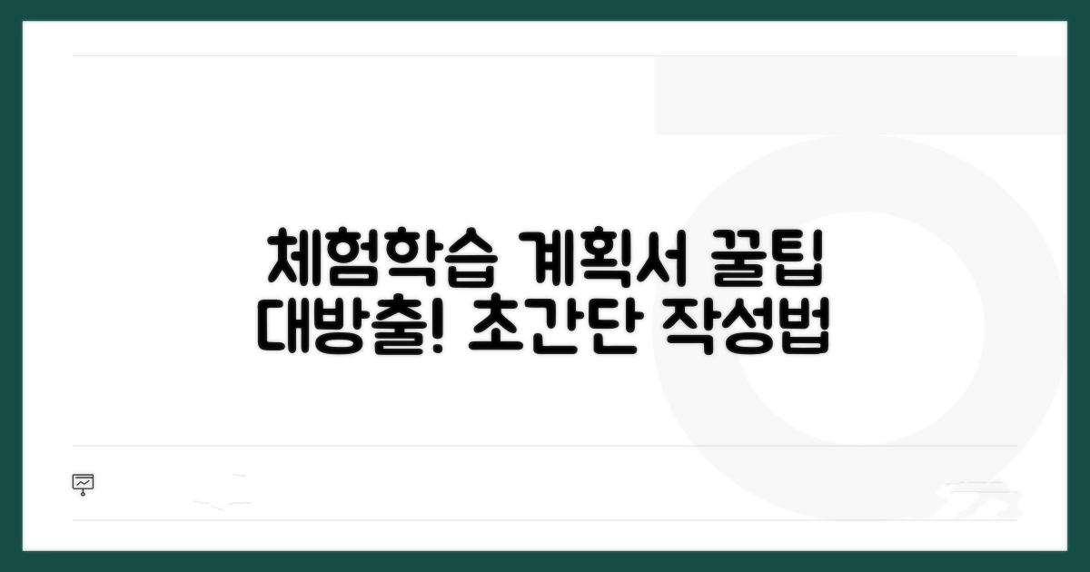 체험학습 계획서 작성 꿀팁 공개
