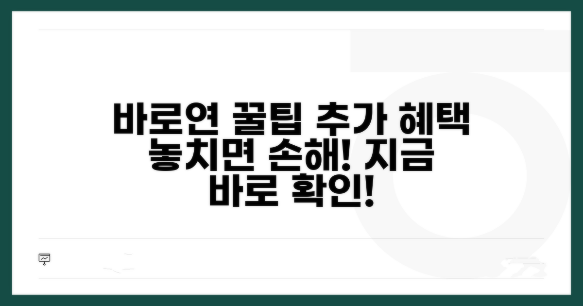 바로연 이용 꿀팁과 추가 혜택