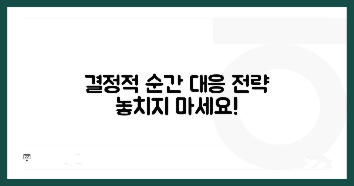 결정적 순간 대응 전략