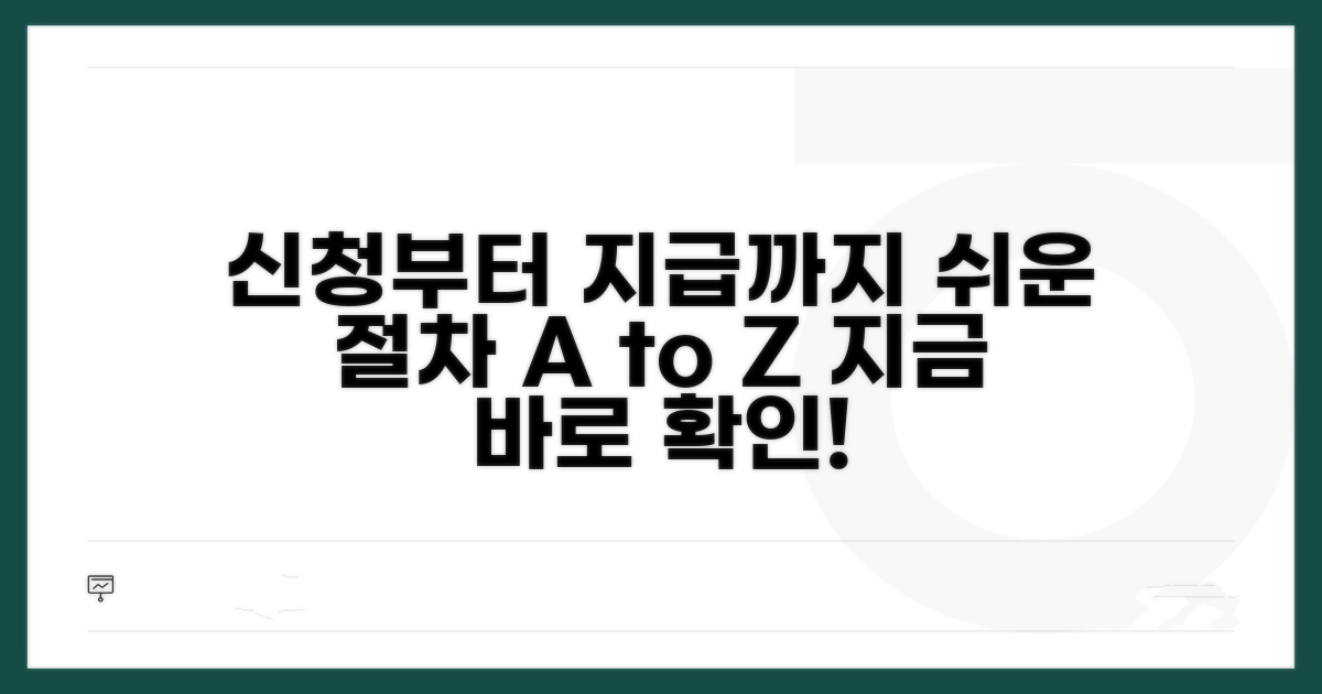 신청부터 지급까지 절차 가이드