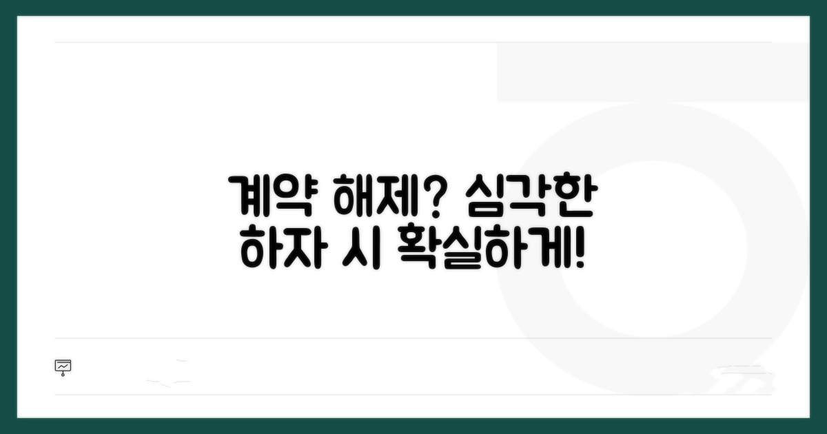 심각한 하자는 계약 해제까지 가능?