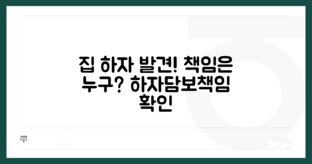집 하자 발견! 하자담보책임부터 확인