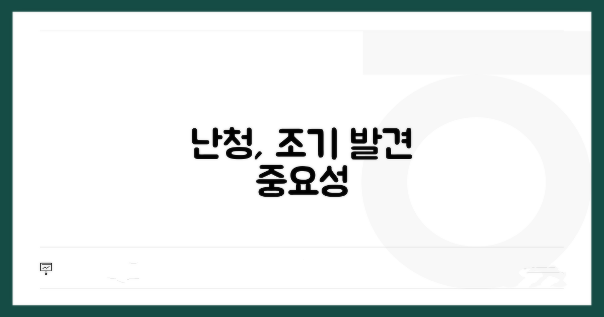 난청 조기 발견, 왜 중요할까?