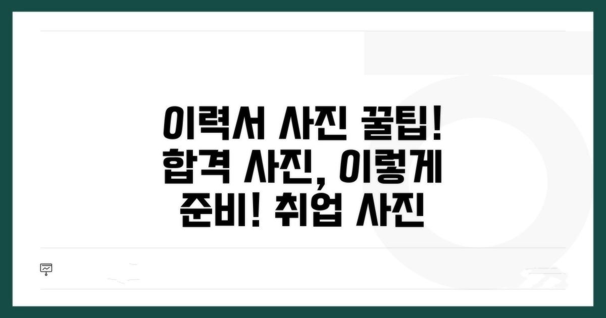 이력서용 사진 준비 완벽 가이드