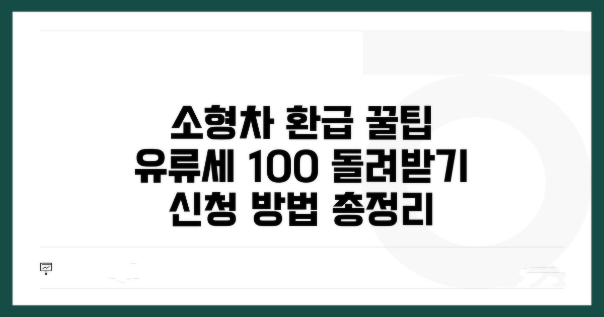 소형차 유류세 환급 절차 완벽 가이드