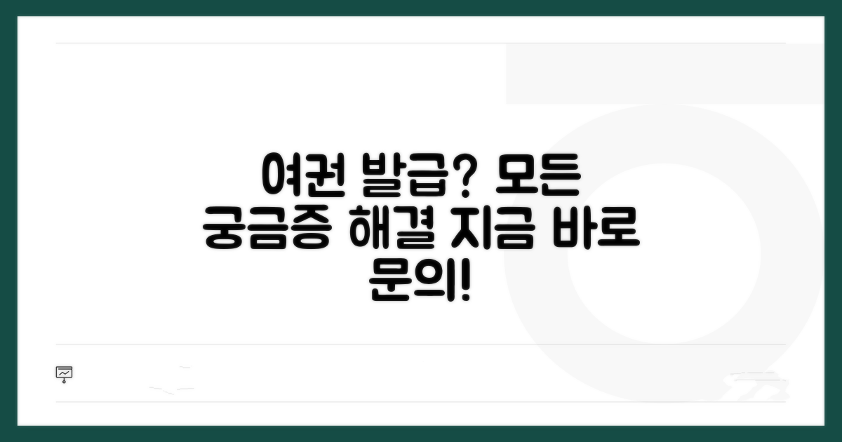 여권발급 상담, 무엇이든 물어보세요