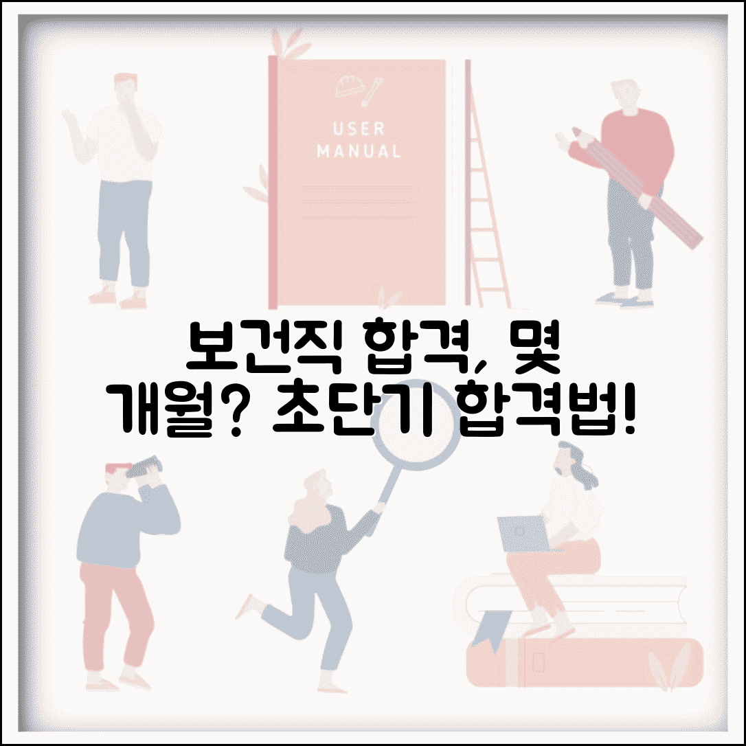 보건직 공무원 시험 준비 기간 몇 개월 | 보건직 공채 합격 준비 시간