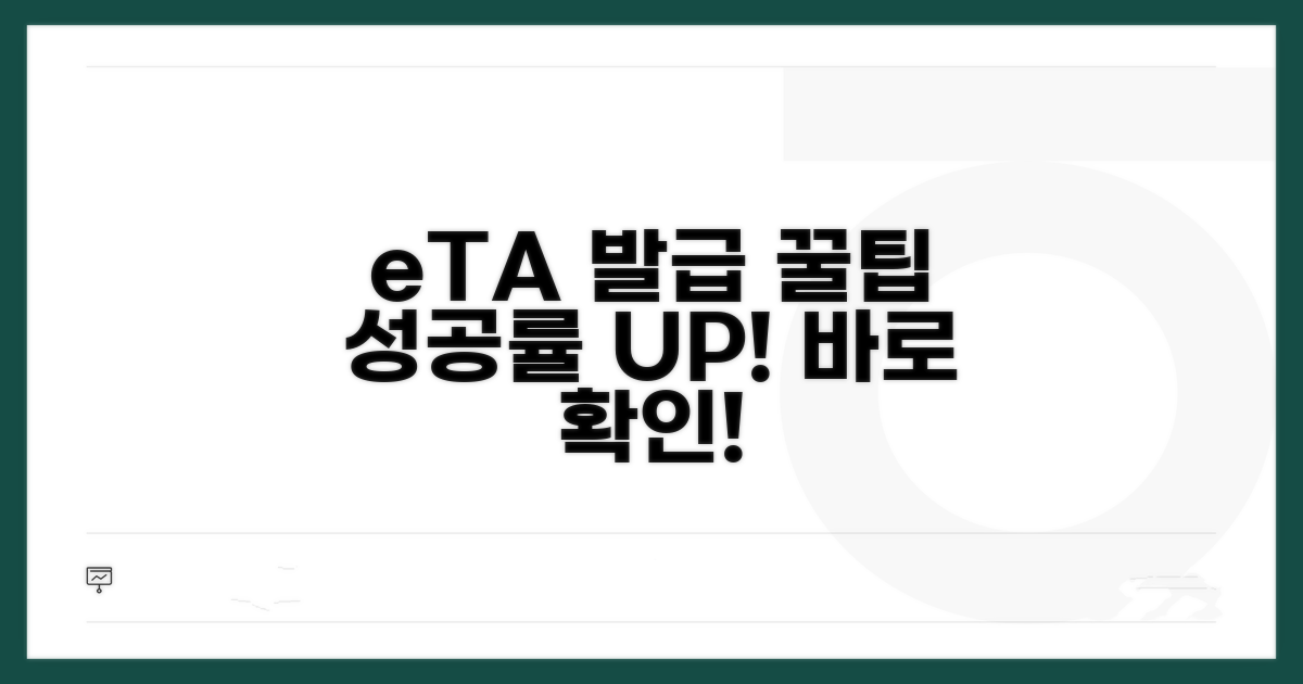 성공적인 eTA 발급 꿀팁