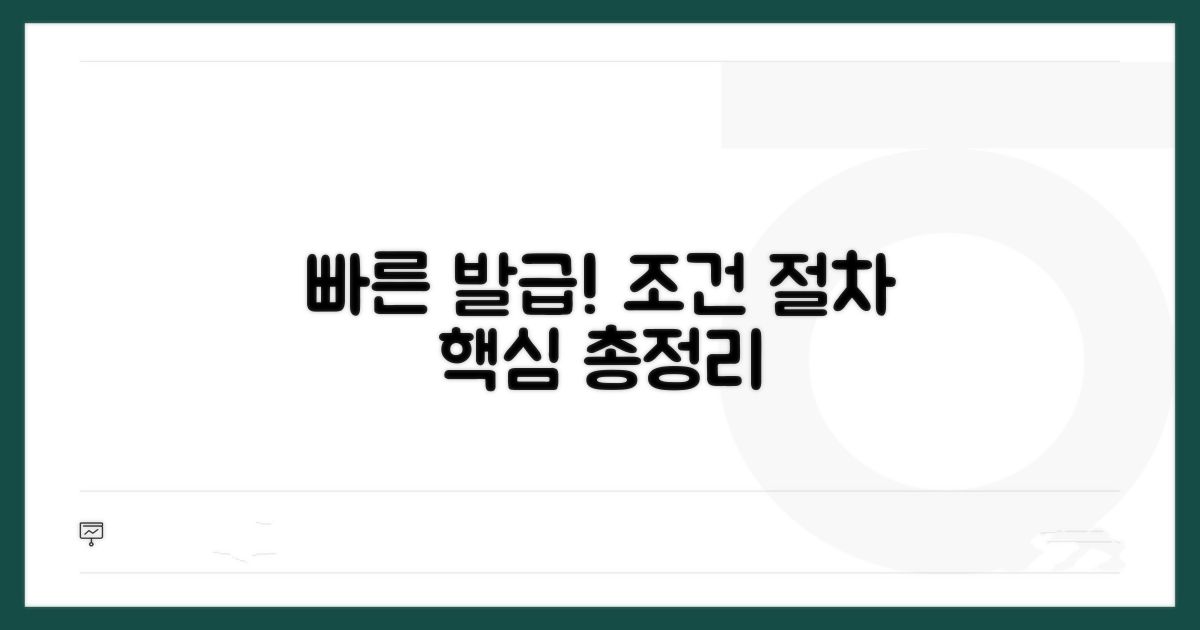 빠른 발급 조건과 절차 분석