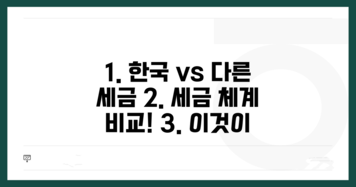 한국과 다른 세금 체계 비교