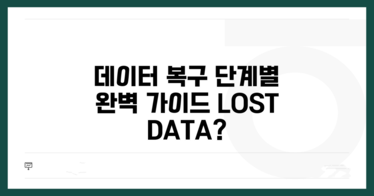 데이터 손실 시 복구 단계별 가이드