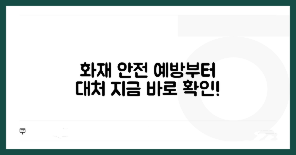 화재 안전, 예방부터 대처까지