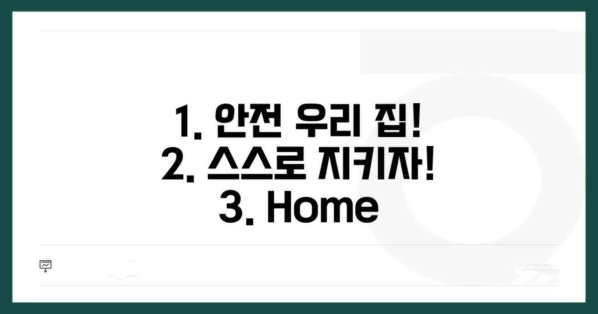 우리 집 안전, 스스로 지키는 법