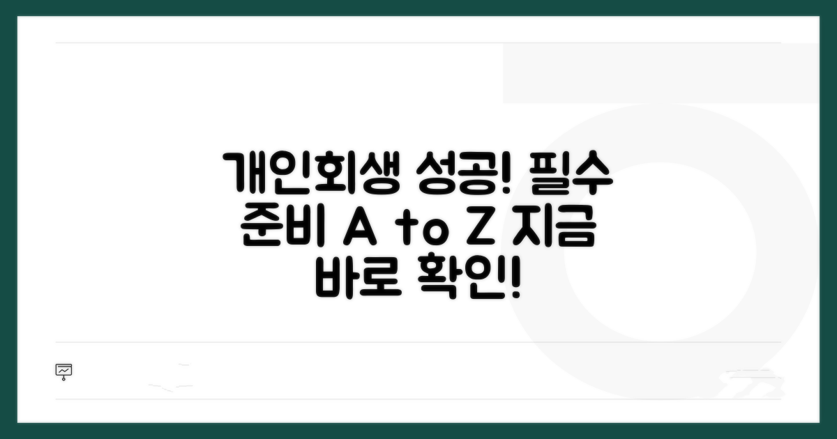 개인회생 성공 위한 준비 사항