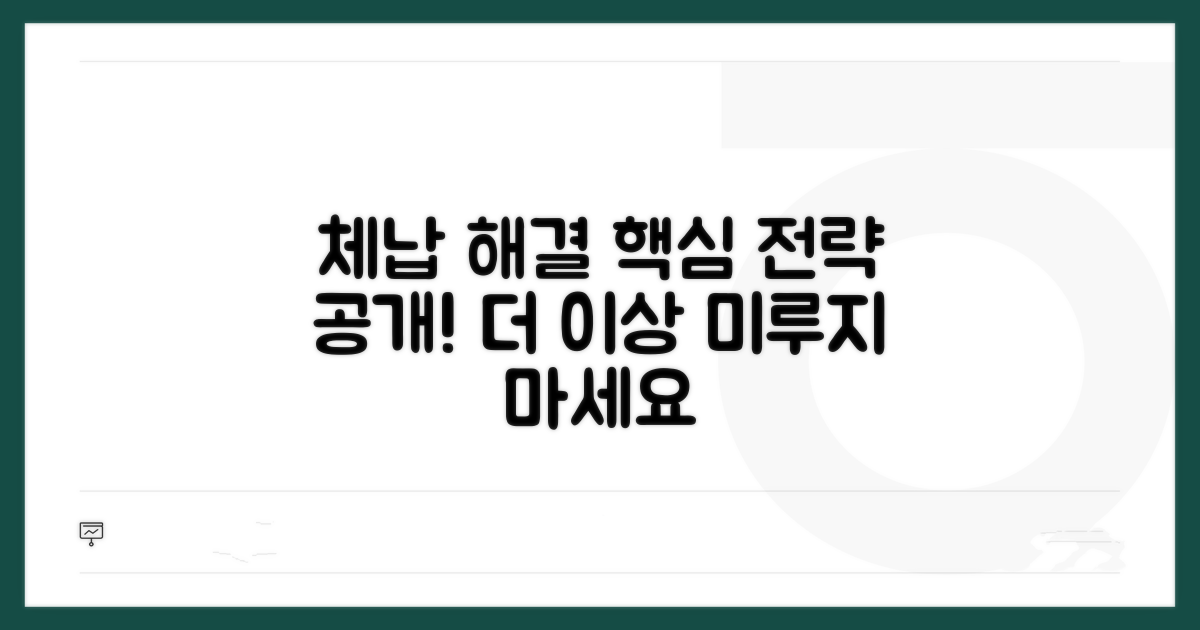 체납 정보 확인과 해결 전략