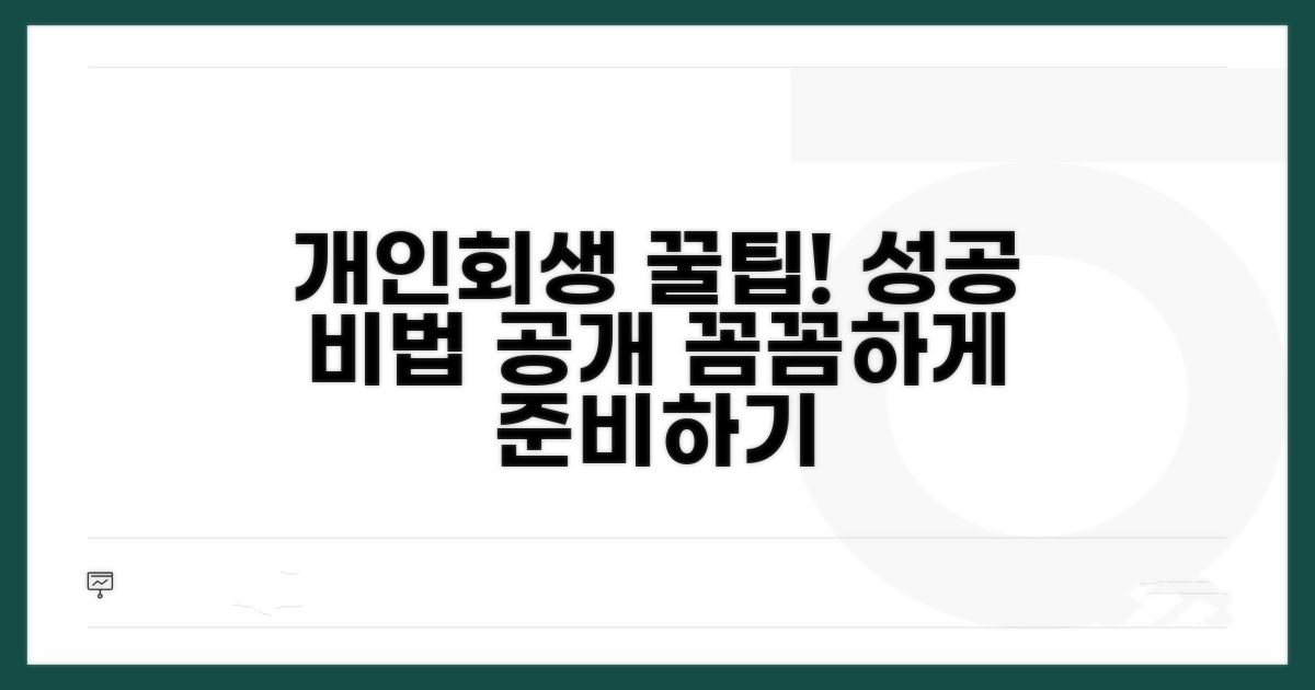 개인회생 꿀팁과 성공 사례