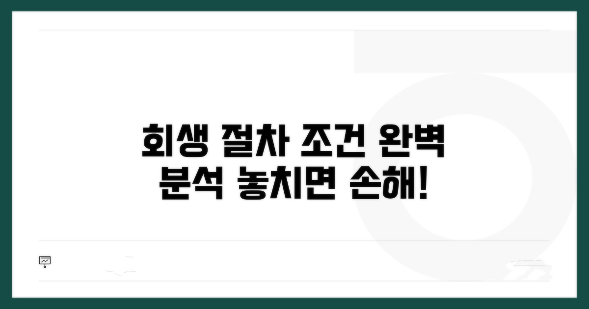 회생 절차 조건 완벽 분석