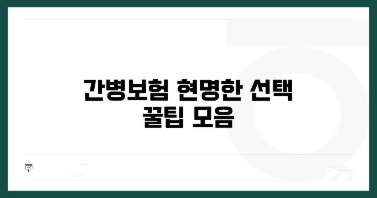 실속 있는 간병보험 선택 꿀팁