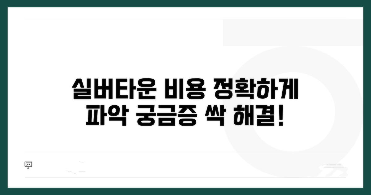 실버타운 비용, 궁금증 해결!