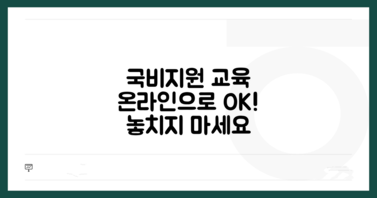 국비지원 온라인 교육 과정 살펴보기