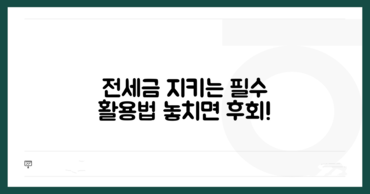 전세금 지키는 똑똑한 활용법