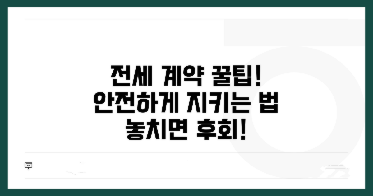 안전한 전세 계약을 위한 꿀팁