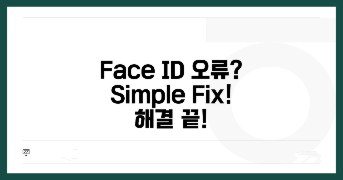 쉽게 따라 하는 Face ID 해결 방법