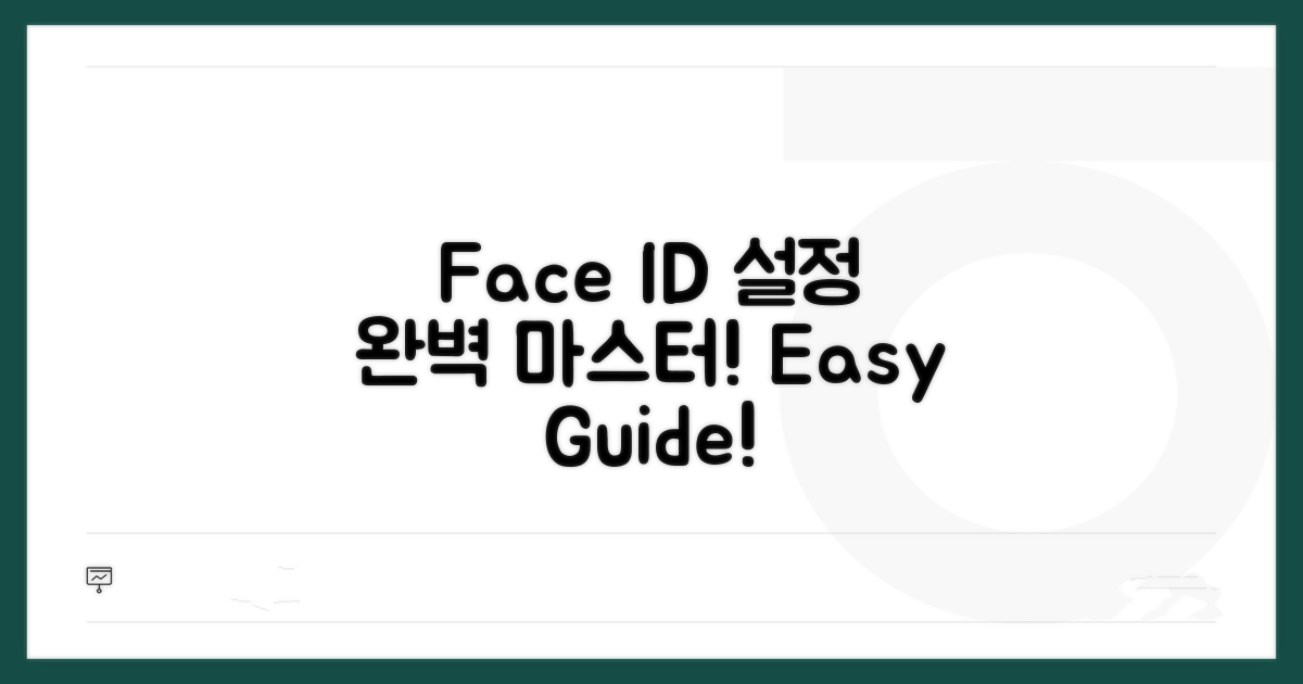 Face ID 설정, 이것만 알면 끝!