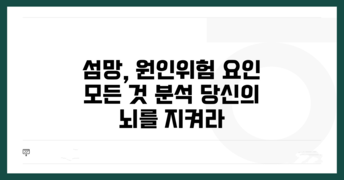 섬망의 다양한 원인과 위험 요인
