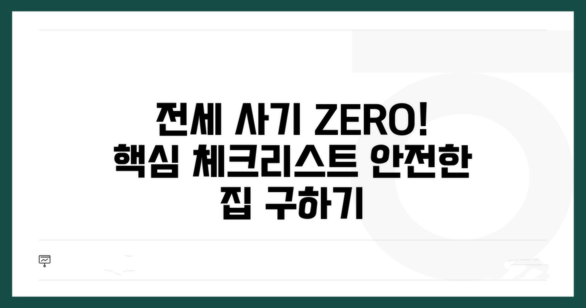 전세 사기 예방 위한 핵심 체크리스트