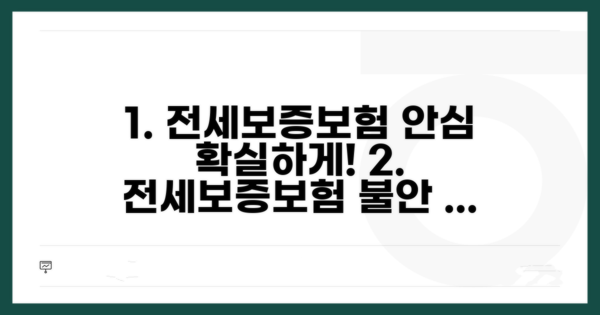 전세보증보험, 불안 해소하는 방법