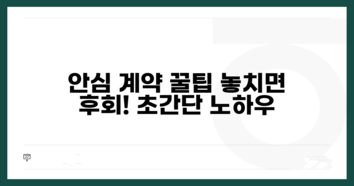 안심하고 계약하는 꿀팁