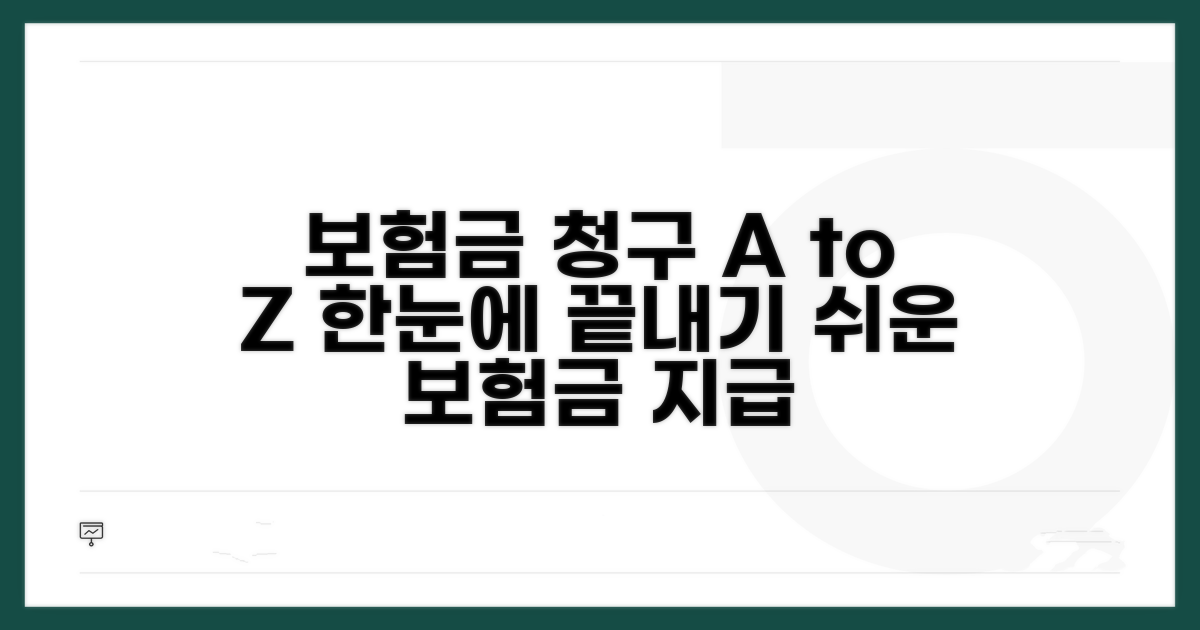 보험금 청구 절차 완벽 안내