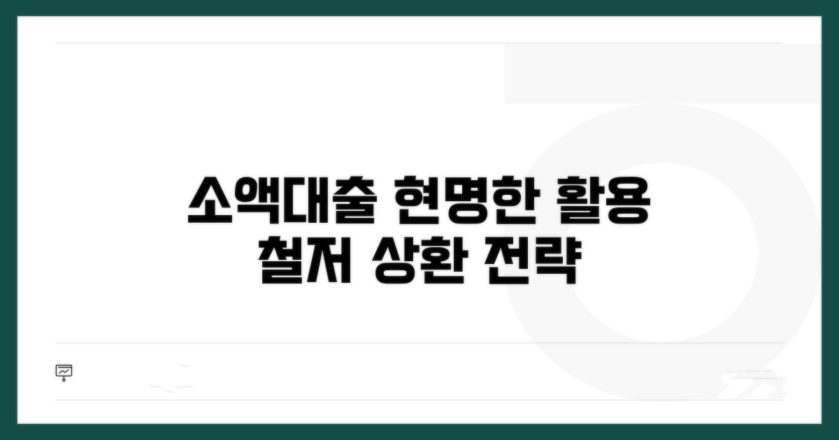 소액 대출 활용과 상환 전략