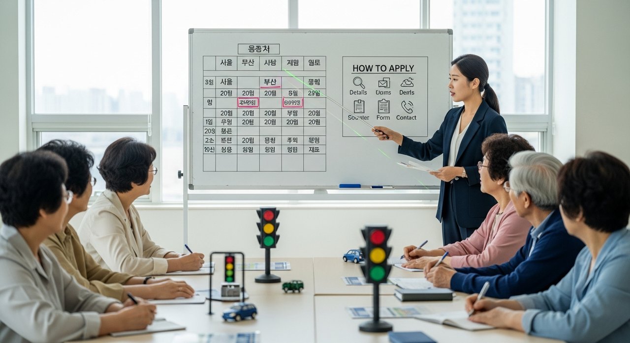 75세이상 고령자 교통안전교육 일정: 지역별 장소 및 신청 방법 총정리