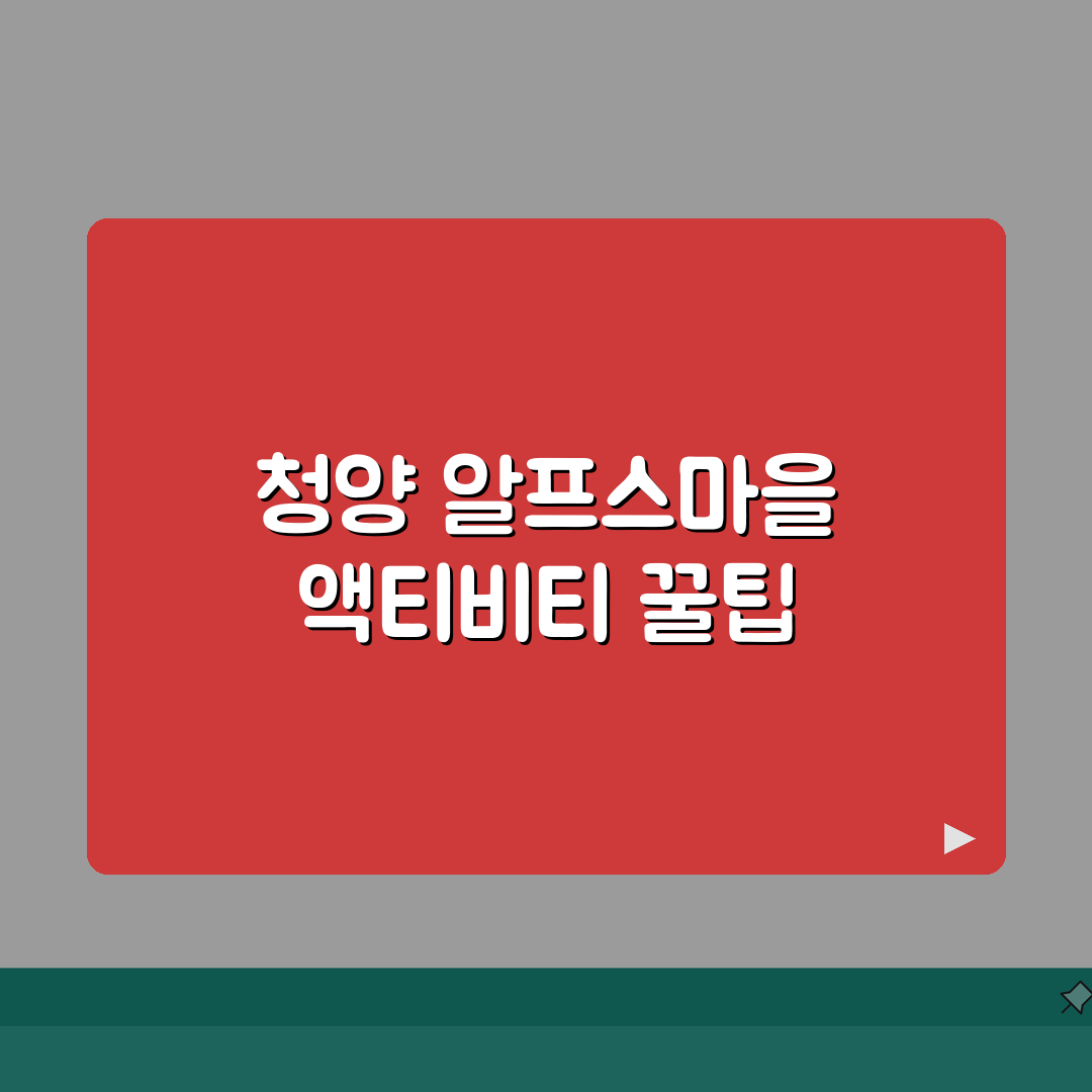 청양 알프스마을 액티비티 존 | 실내외 체험시설 이용방법 안내 직접 해봤어요